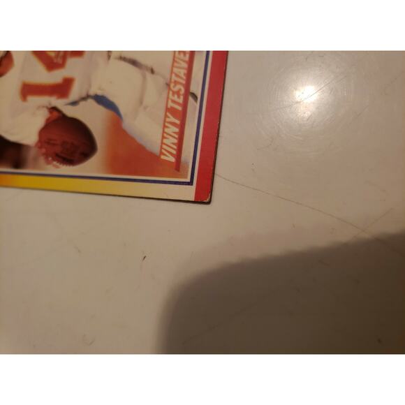 Vinny Testaverde 1990 Score #261 - Tampa Bay Buccaneers - NFL - Picture 2 of 6